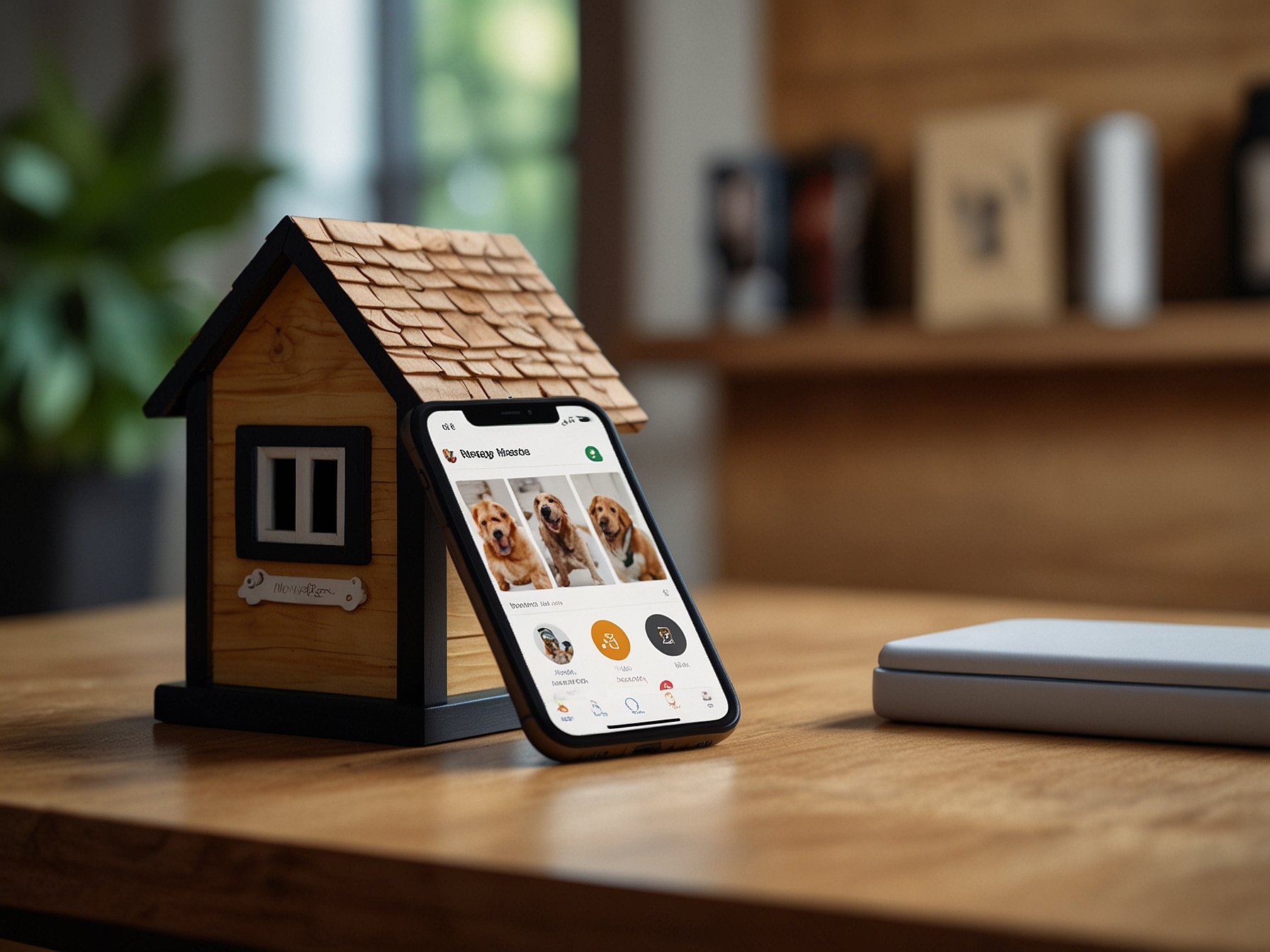 App Screenshot mit Hunden